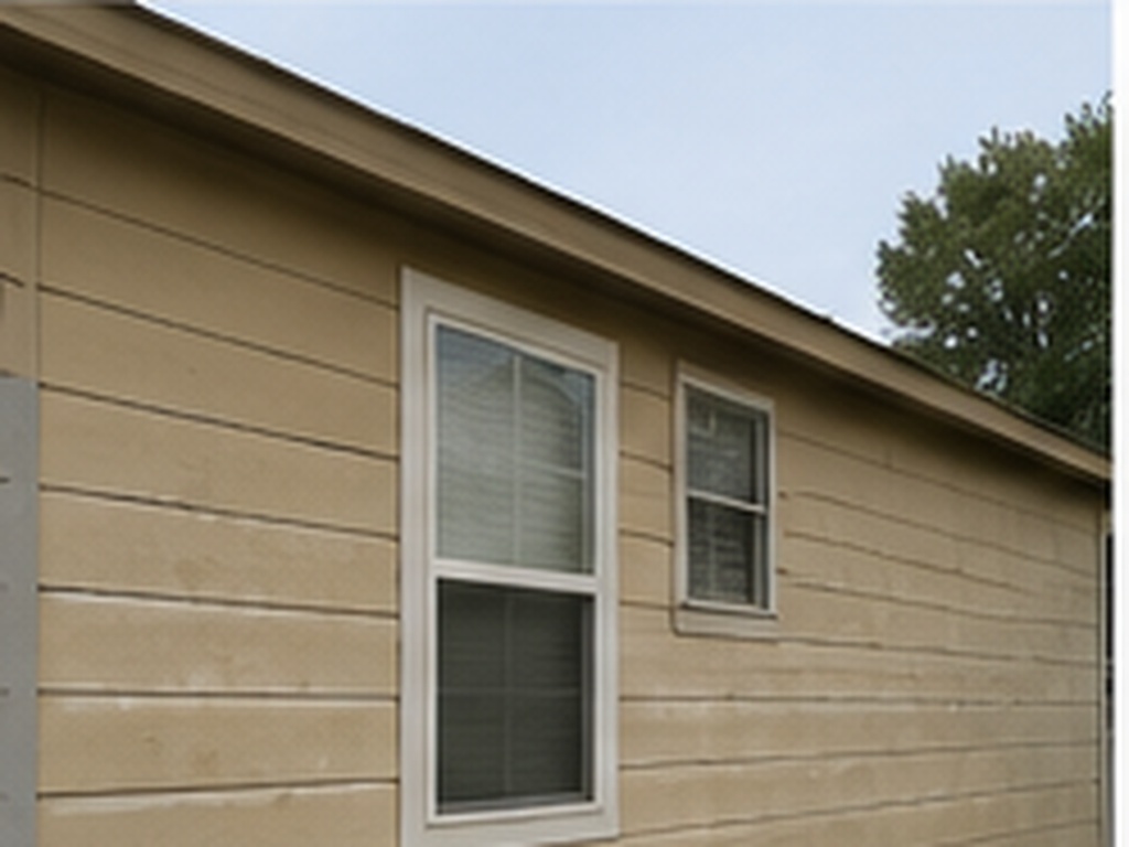 House exterior before — beige siding