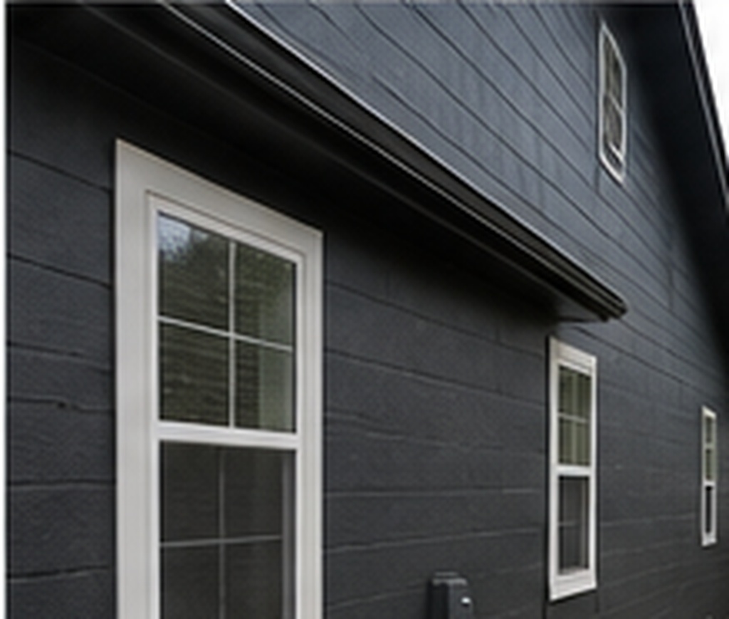 Black exterior paint